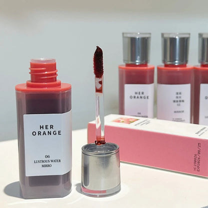HERORANGE Crystal Gloss Lip Lacquer: Long-Lasting Hydration, Non-Sticky Formula with Glass-Like Shine at an Affordable Price