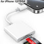 New 5 In 1 SD Card Reader USB HUB for iPhone 12 13 14 15 16 17 Huawei USB 3.0 Type C to SD TF Card Memory Reader OTG Adapter