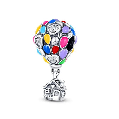 Sterling Silver NEW Leisure Life Theme Beads Charms Bracelets Necklace Luxury Women DIY Jewelry Gifts Birthday Party