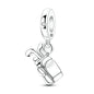 925 Sterling Silver Bear, Kart & Family Tree Charm Bead | Fits Pandora Bracelets & Pendants for Women