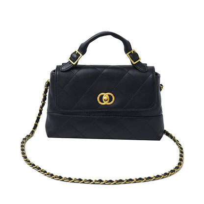 Popular Classic Elegant Women's Leather Handbag by Famous Designer Luxury Brand Ladies Crossbody Bag Tote Fashion