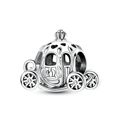 925 Sterling Silver Bear, Kart & Family Tree Charm Bead | Fits Pandora Bracelets & Pendants for Women