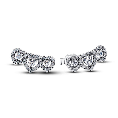 925 Sterling Silver Blue Bow Zircon Fine Jewelry | Earrings, Necklace & Ring for Women