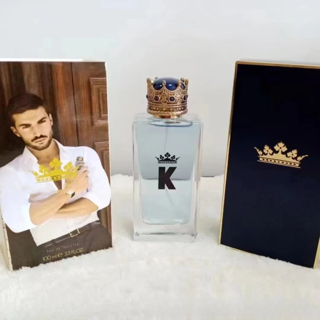 Trendy Love Neutral Perfume Spray | Blue White Porcelain Bottle | 100ml Unisex EDT