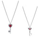 925 Sterling Silver Blue Bow Zircon Fine Jewelry | Earrings, Necklace & Ring for Women