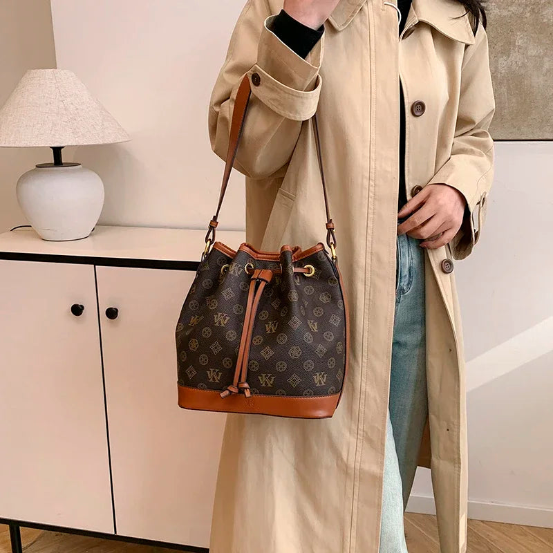 Classic Designer Crossbody Handbag For Women Premium Leather Shoulder Bag Elegant Tote Purse Ladies - Golden Crown luxury Boutique