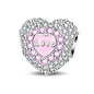 925 Sterling Silver Charm Beads | Butterfly, Crown, Heart & Perfume Bottle Zircon Charms for Women