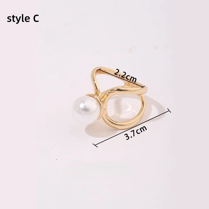 Luxury Silk Scarf Buckle Multifunctional Square Scarf Buckle Brooch Ring Matched Fashionable High-End Silk Accessory For Ladies