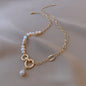 100% Natural Baroque Freshwater Pearl Fashion 14K Gold Filled Female Necklace Bridal Wedding Ceremony Propose Jewellery