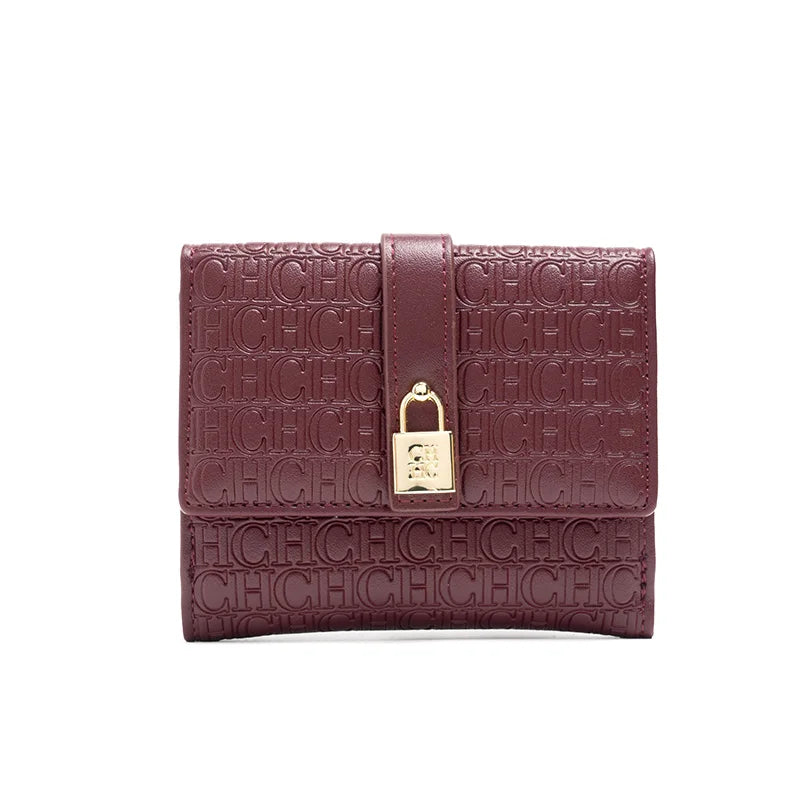Designer Letter Print Wallet - Premium Short Wallet with Card Slots