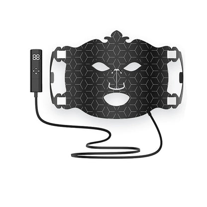 8-Color Silicone LED Face Mask — Red Light Therapy & Infrared Anti-Aging Photon Mask