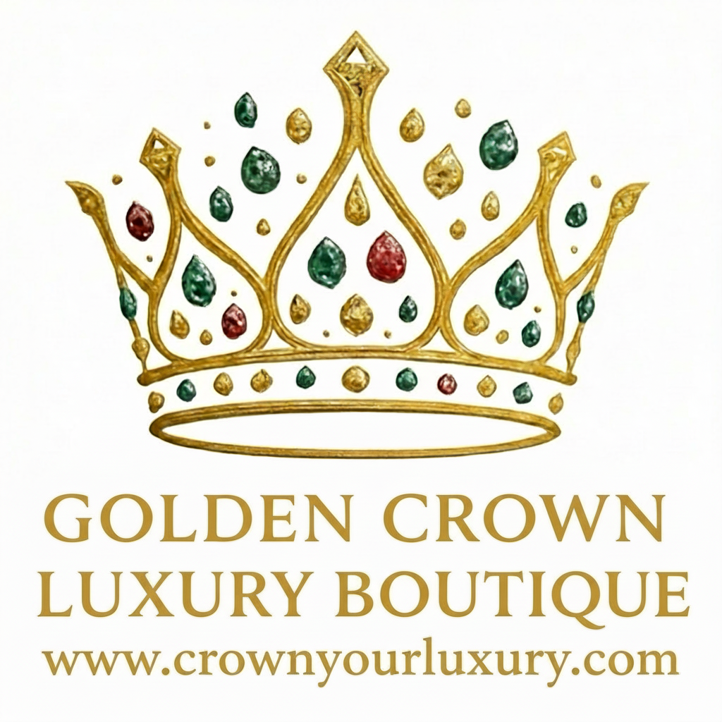 Logo actualizado de Golden Crown Luxury Boutique