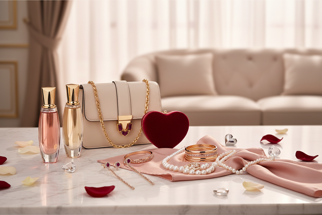 Valentine's Day Luxury Banner